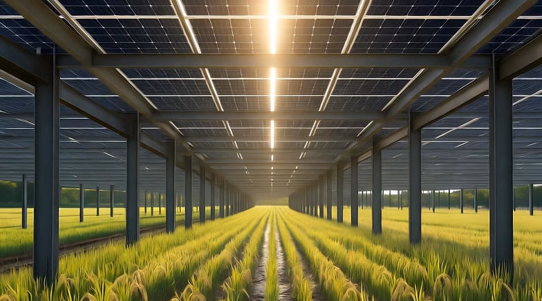 GIPV greenhouse solar